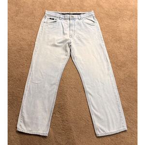 Boss Hugo Boss Jeans Mens Alabama Regular Fit 35x29 Faded Blue Style Retail-$165